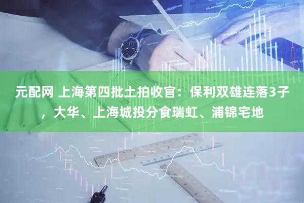 元配网 上海第四批土拍收官：保利双雄连落3子，大华、上海城投分食瑞虹、浦锦宅地