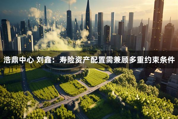浩鼎中心 刘鑫：寿险资产配置需兼顾多重约束条件